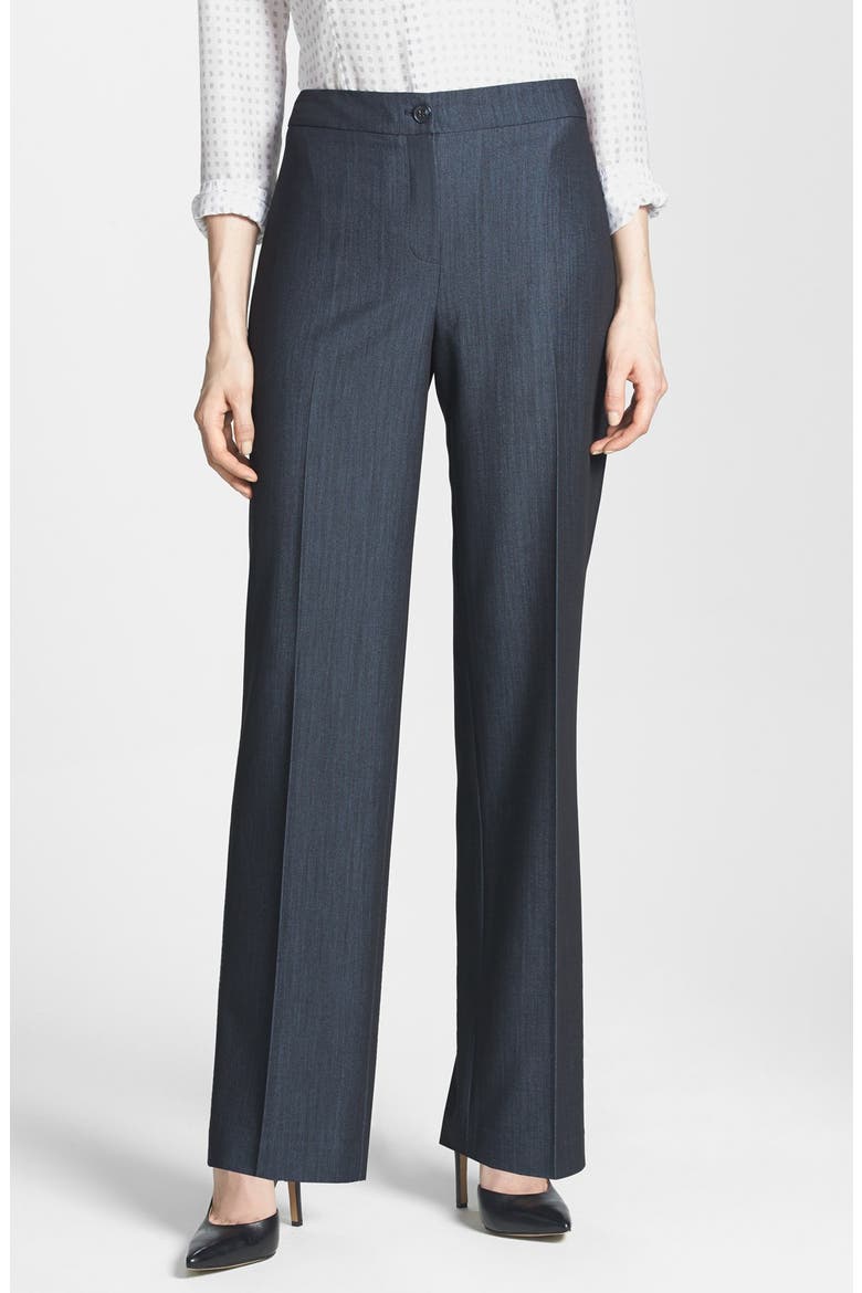 'Sloane' Stretch Denim Mid Rise Pants, Main, color, NAVY COMBO