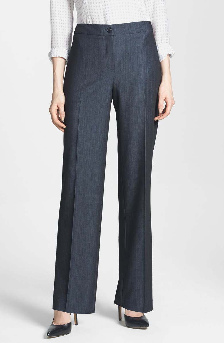 Jones New York 'Sloane' Stretch Denim Mid Rise Pants, Main, color, 