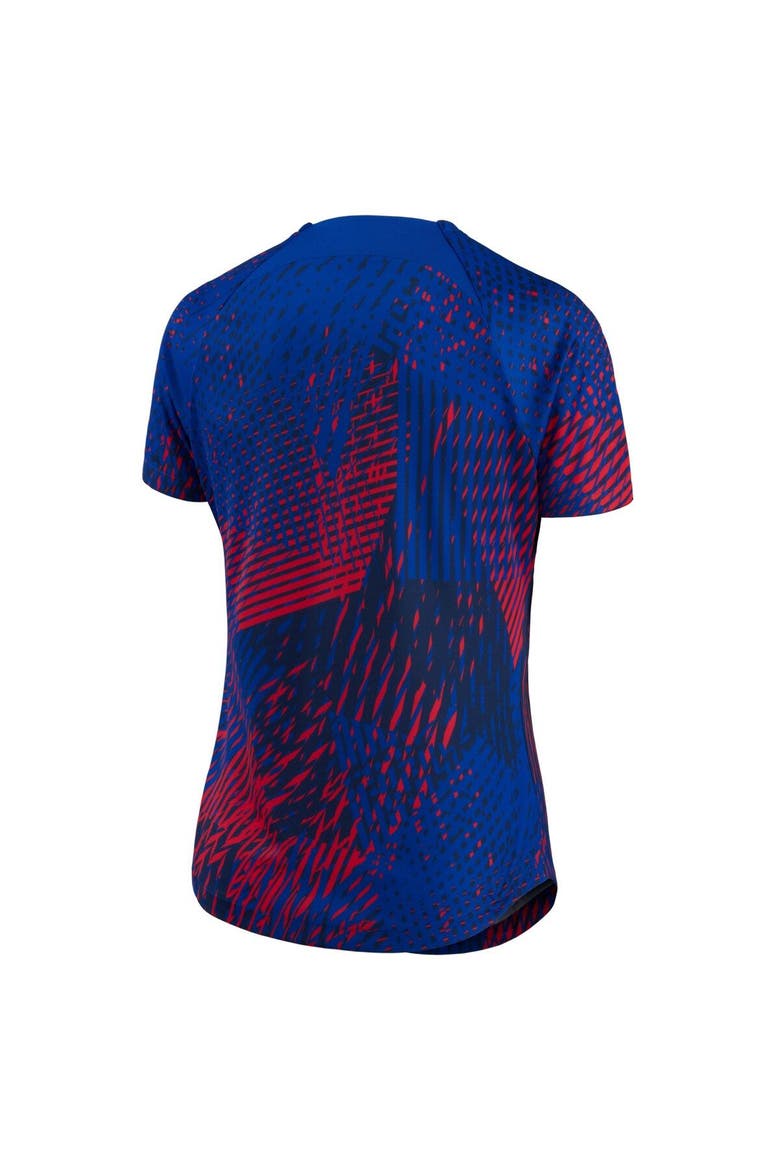 Women's Nike Blue Paris Saint-Germain 2022 Pre-Match Top, Alternate, color, Blue