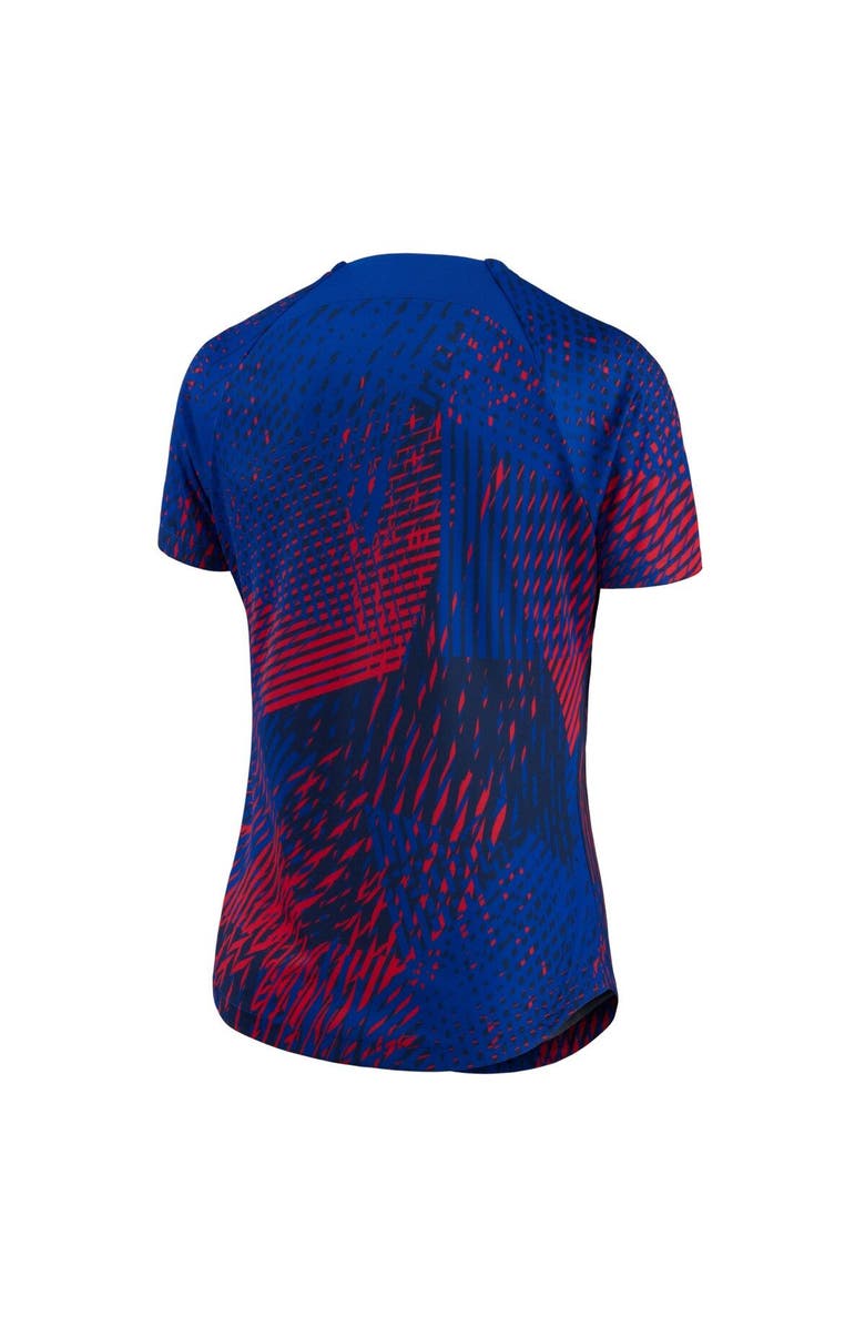 Nike Women's Nike Blue Paris Saint-Germain 2022 Pre-Match Top, Alternate, color, 