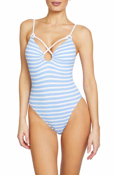 Robin Piccone Mimi Stripe One-Piece Swimsuit