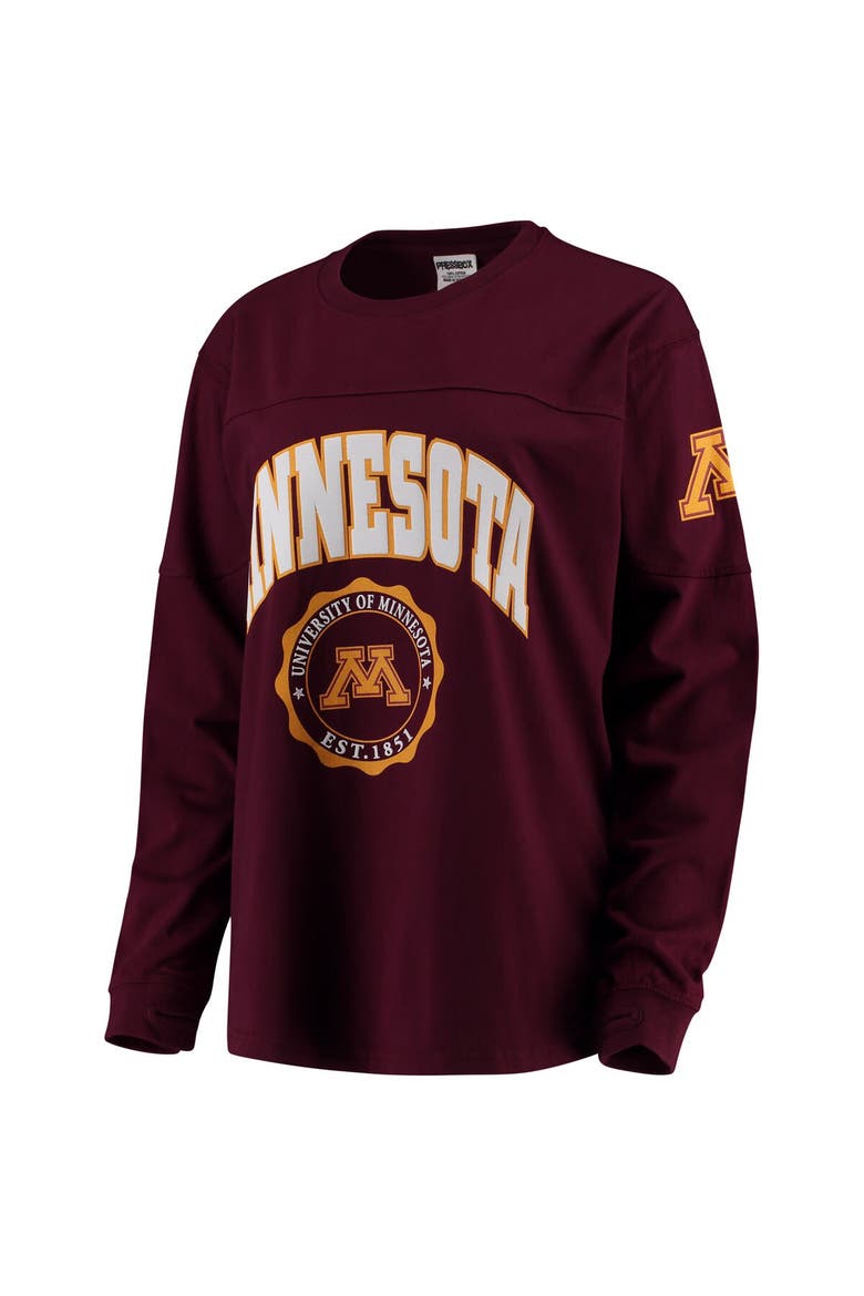 Women's Maroon Minnesota Golden Gophers Edith Long Sleeve T-Shirt, Alternate, color, Maroon