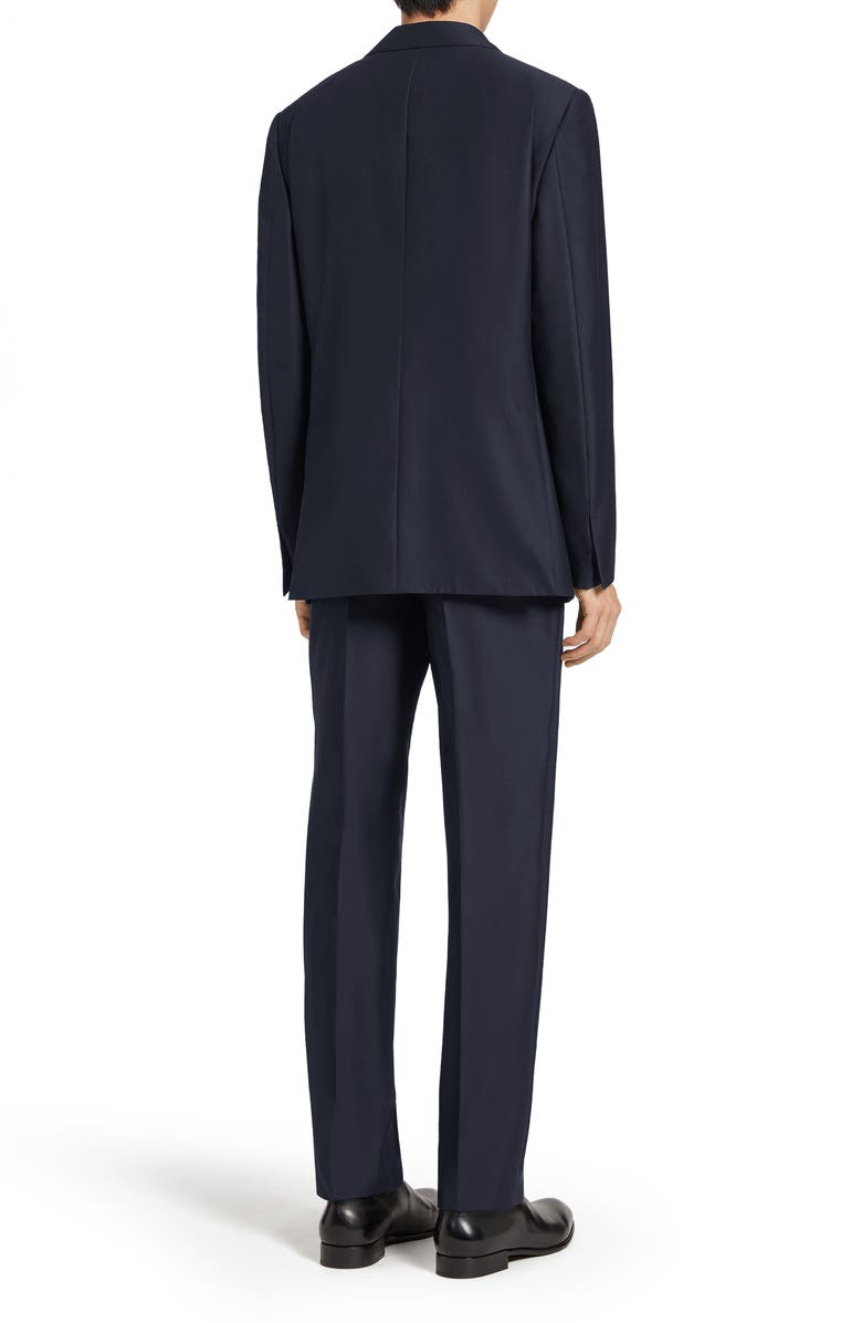ZEGNA Trofeo 600 Wool & Silk Tuxedo, Alternate, color, Navy