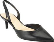 Tommy Hilfiger Tanna Slingback Pointed Toe Kitten Heel Pump