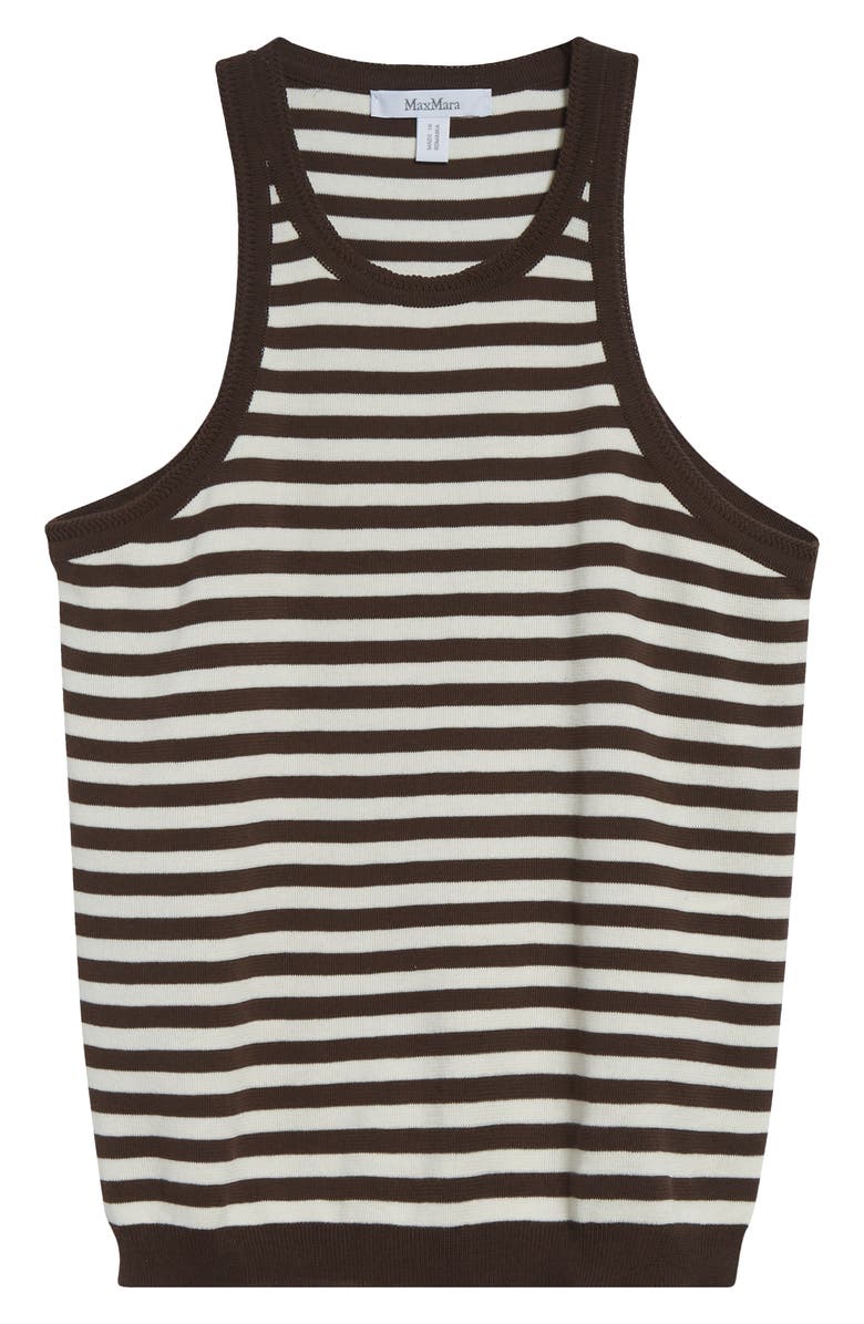 Max Mara Arnes Sweater Tank, Alternate, color, Coffee