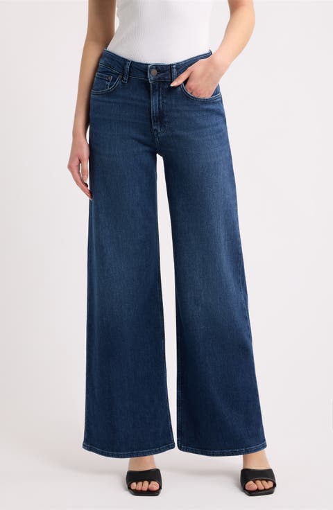 Florida High Waist Wide Leg Jeans