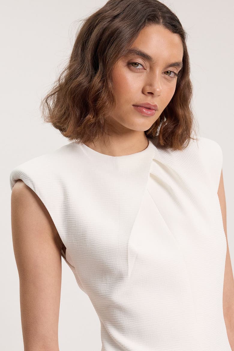 Sleeveless Pencil Midi Dress, Alternate, color, Ivory