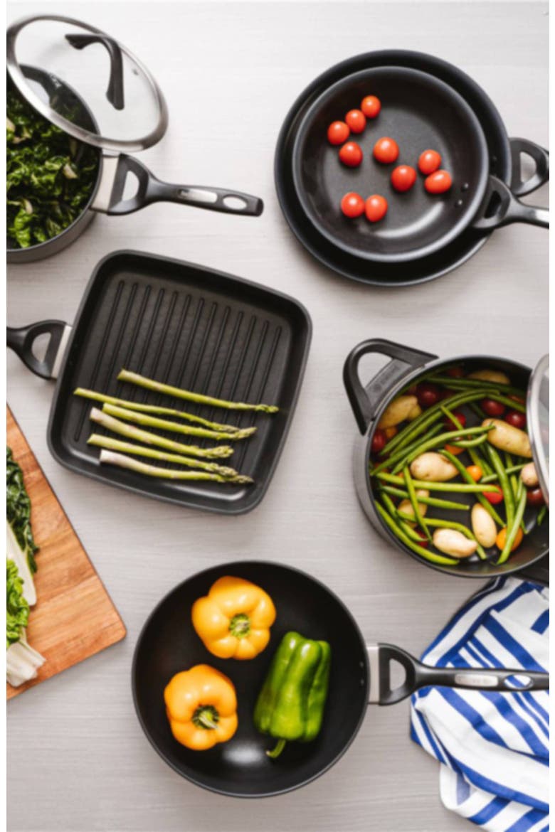iD3® Cookware Set 9pc, Alternate, color, BLACK