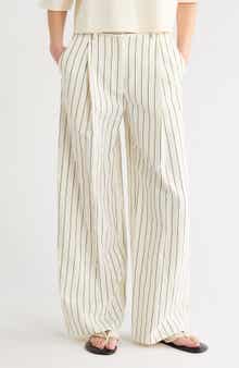 TWP Greenwich Avenue Linen Wide Leg Pants
