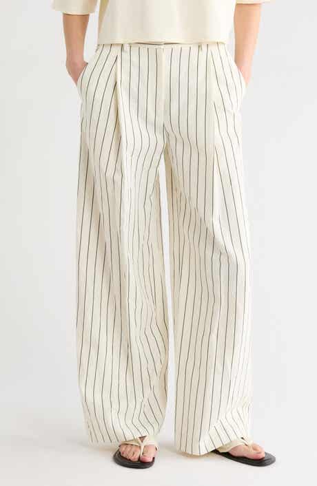 TWP Greenwich Avenue Linen Wide Leg Pants