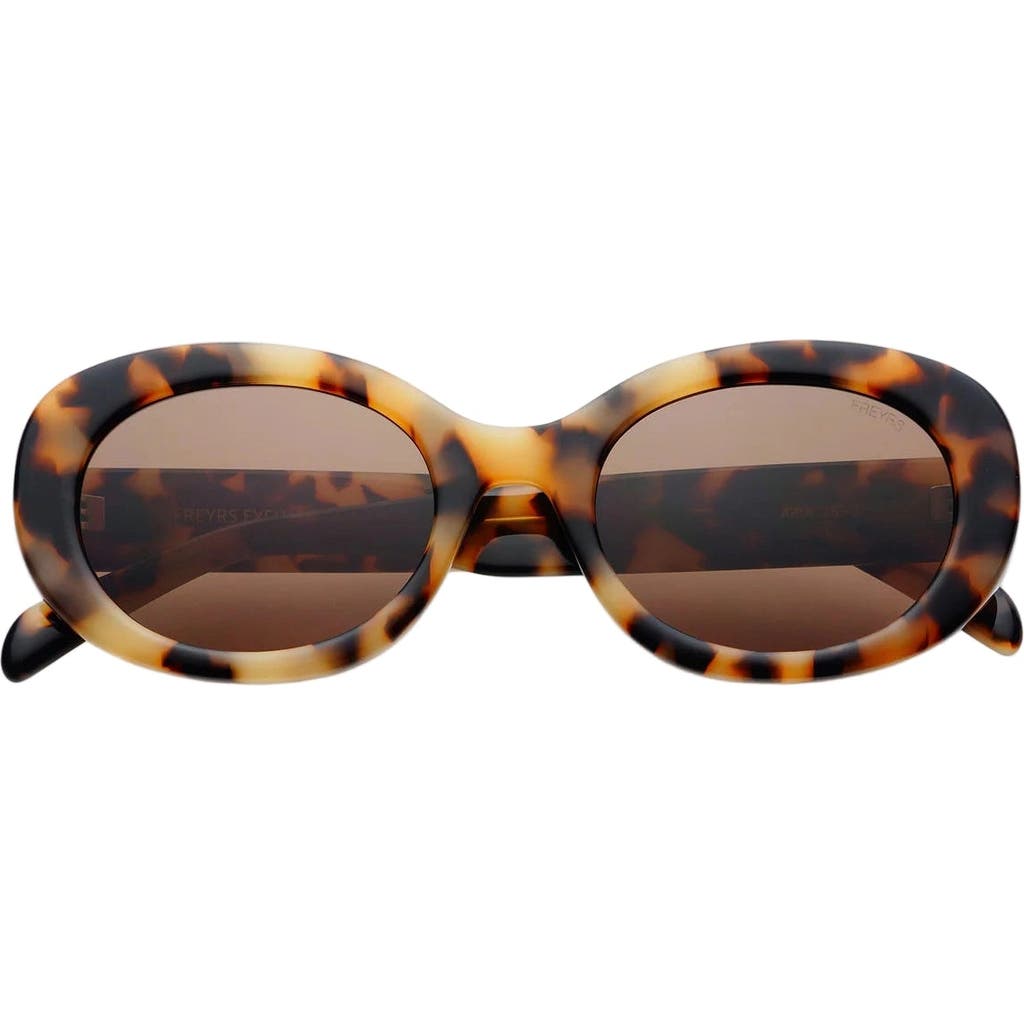 Freyrs Eyewear Aria Oval Sunglasses In Multi
