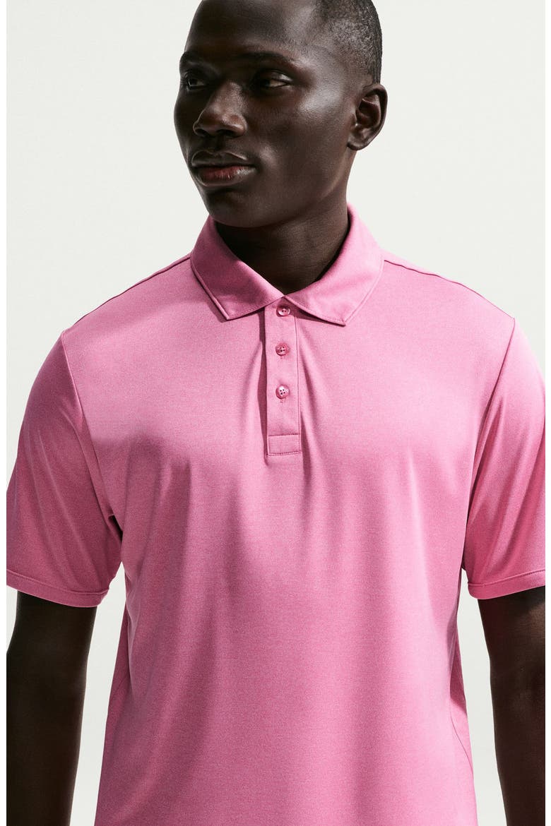 Par Dri-FIT Golf Polo, Alternate, color, PEONY