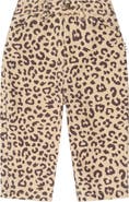 Huxbaby Leopard Print Denim Jeans