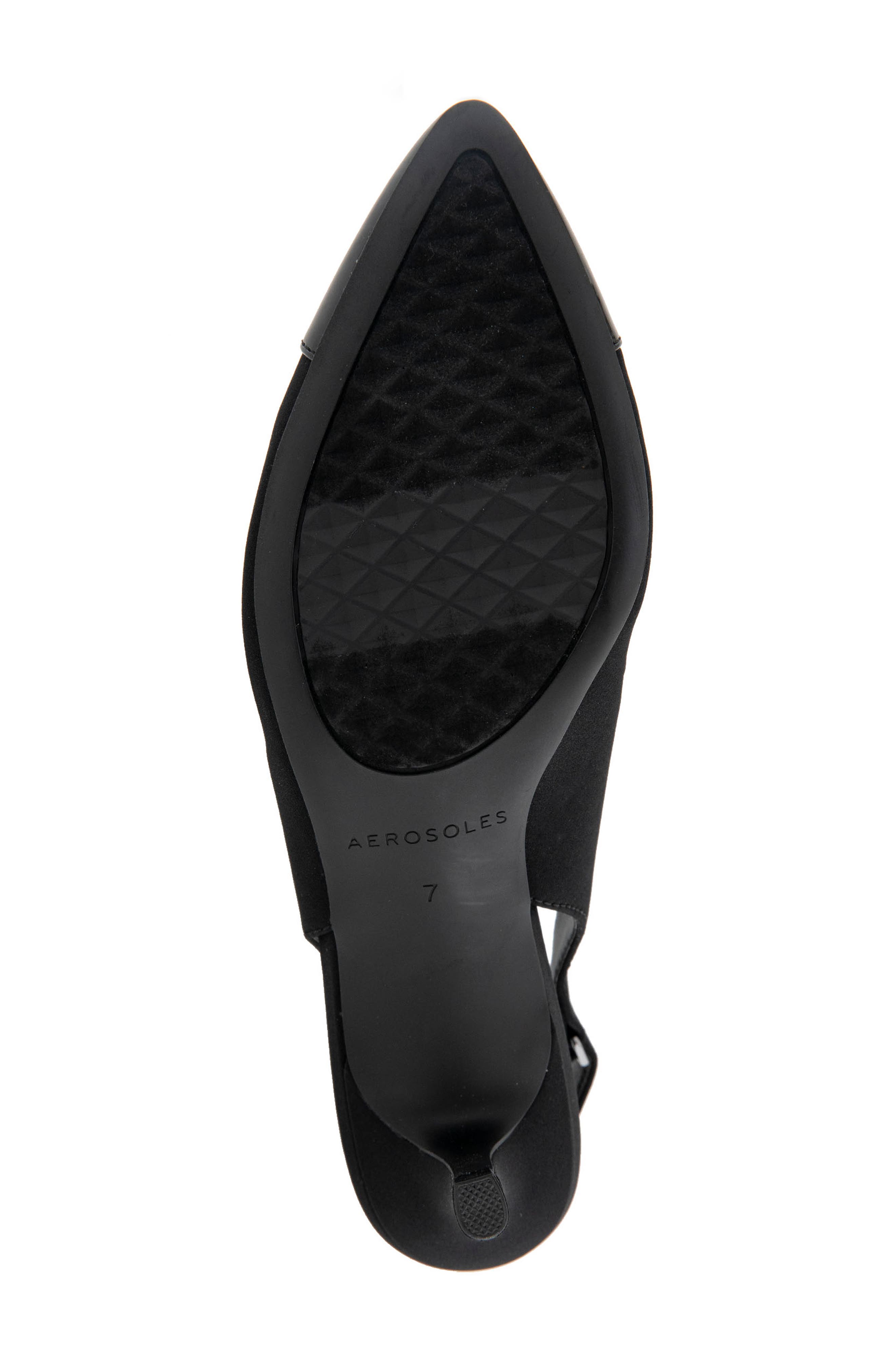 Aerosoles Levi Cap Toe Slingback Pump, Alternate, color, 