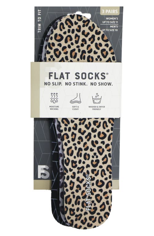 Flat Socks 3-pack Odor-control In Multi