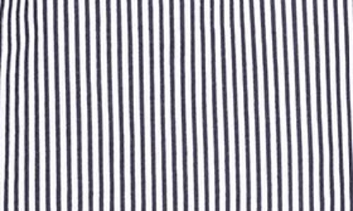Ralph Lauren Lauren Knit Jersey Sleep Shirt In Windsor Navy/white Stripe