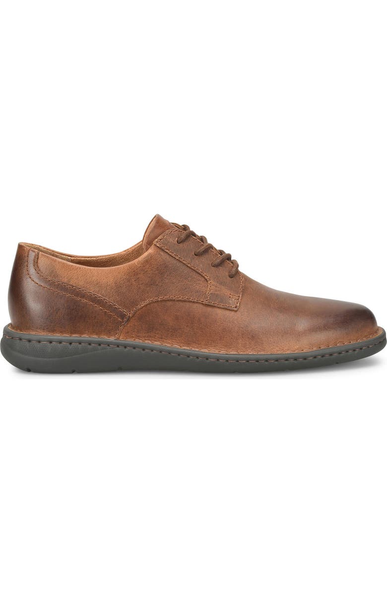 Børn Tristen Plain Toe Derby, Alternate, color, Rust Leather