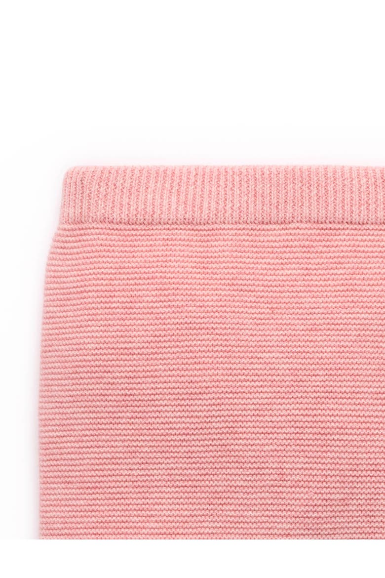 Baby Girl's Knitted Legging, Alternate, color, Blush Melange
