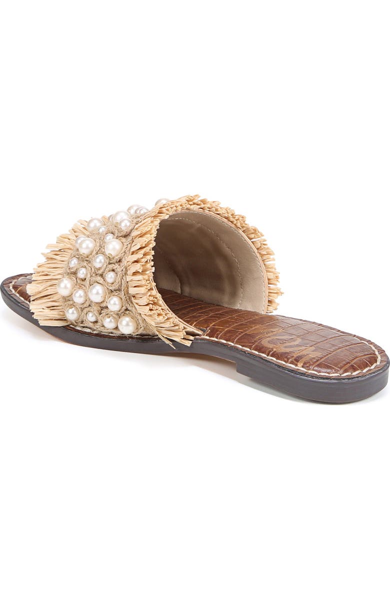 Sam Edelman Guthrie Raffia Slide Sandal, Alternate, color,