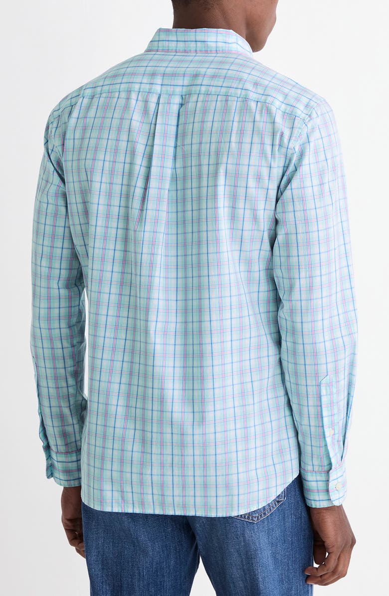 vineyard vines Lorelei Plaid Perfect Wash Stretch Cotton Button-Down Shirt, Alternate, color, 