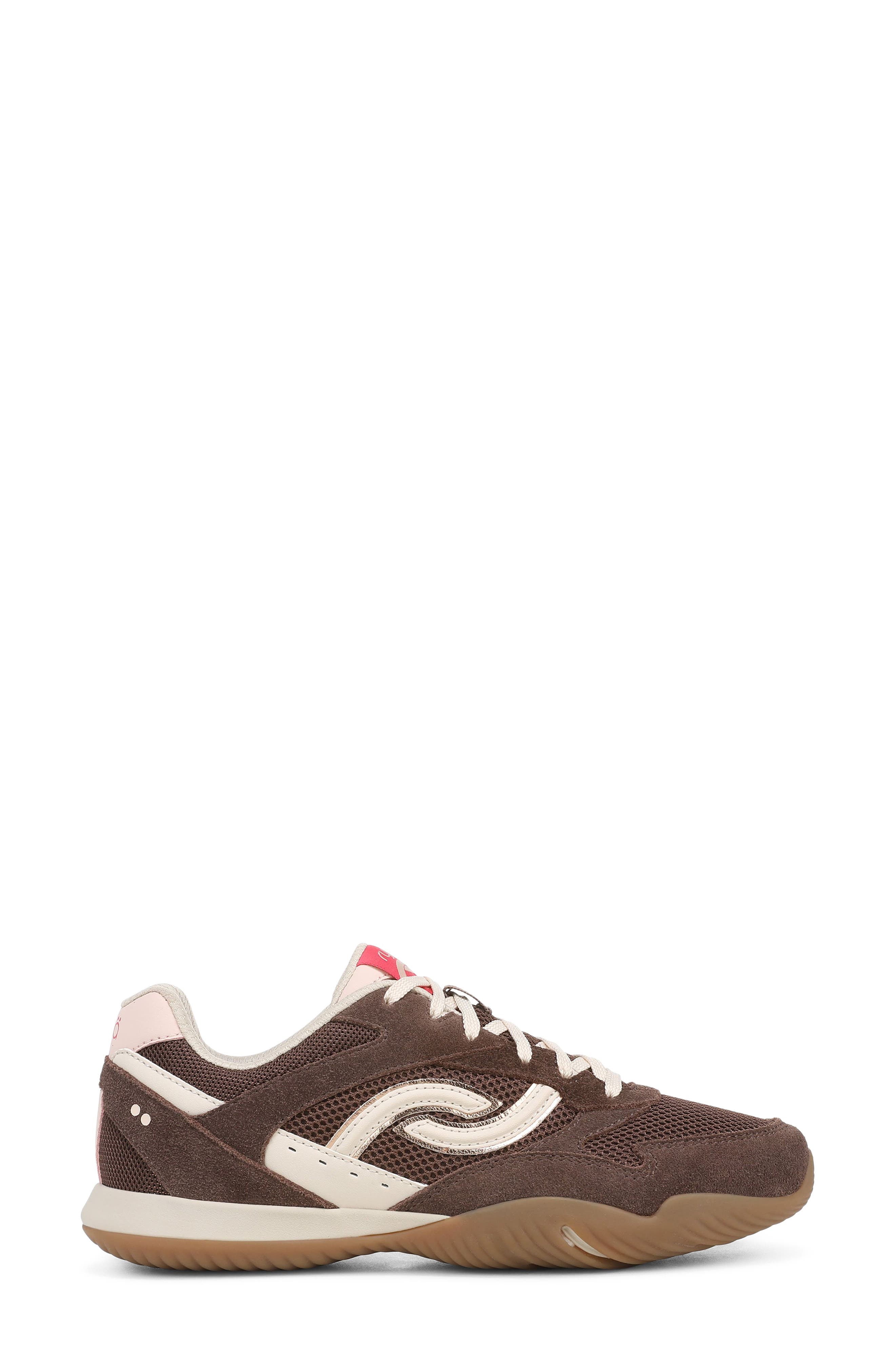 Candor Exercise Sneaker, Alternate, color, FUDGE BROWN