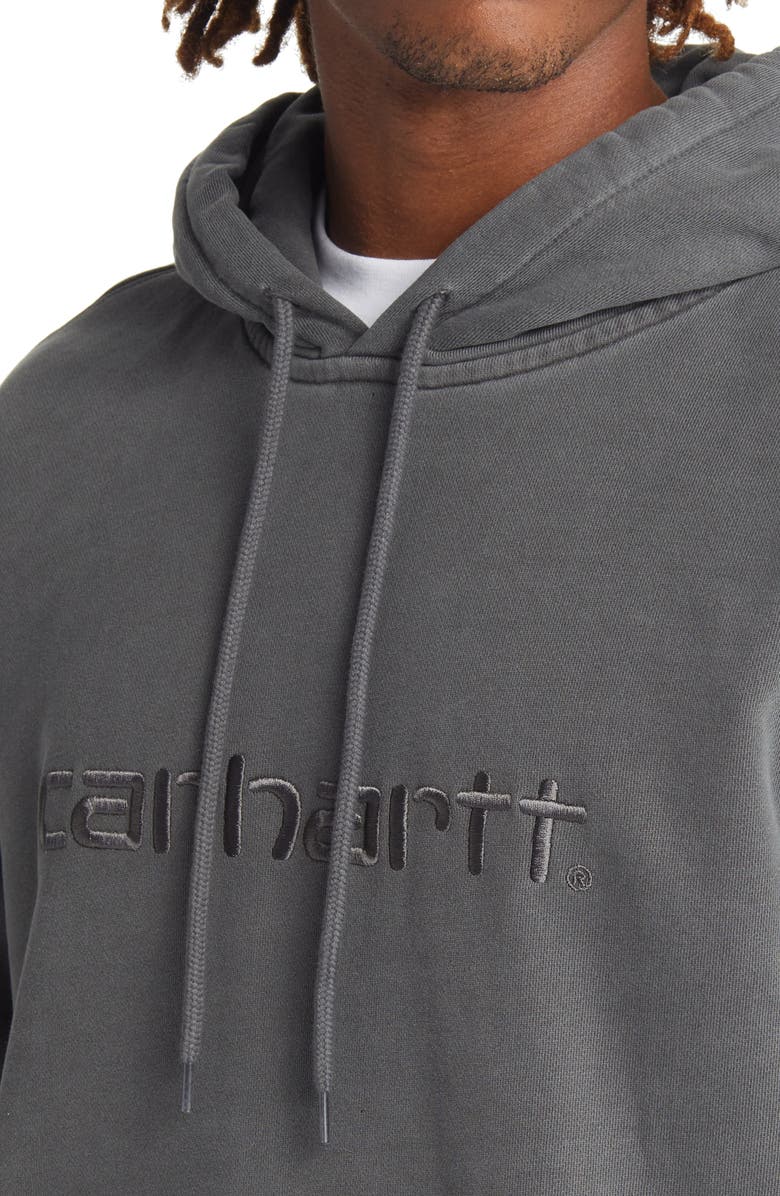 Carhartt Work In Progress Logo Hoodie, Alternate, color, 