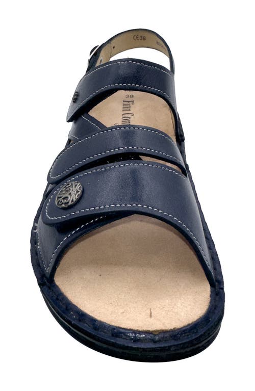 Finn Comfort Gomera-s Sandal In Blue Sapphire