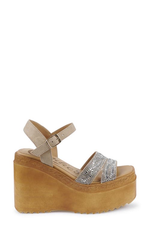 Candies Candie's Cuna Ankle Strap Platform Wedge Sandal
