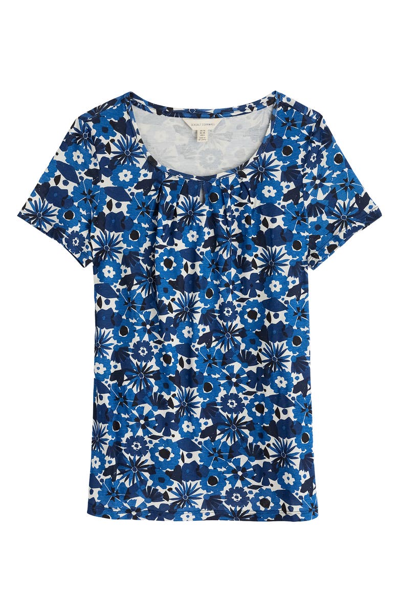 Seasalt Cornwall Appletree Top, Alternate, color, Screenprint Floral Cargo