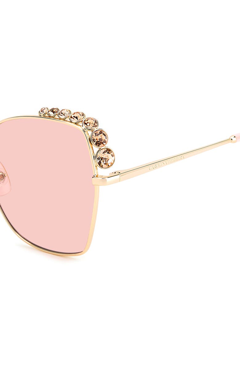 Carolina Herrera 59mm Square Sunglasses, Alternate, color, 