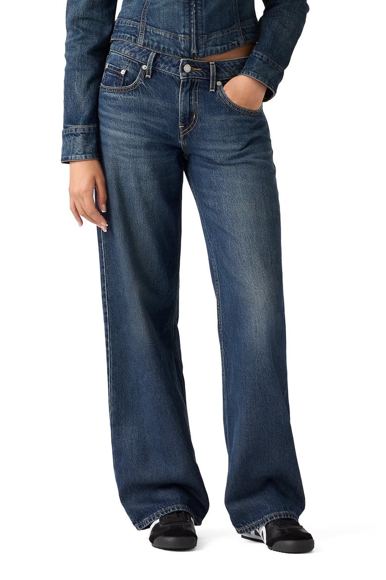 Low Loose Jeans, Main, color, LOST IN TRANSLATION