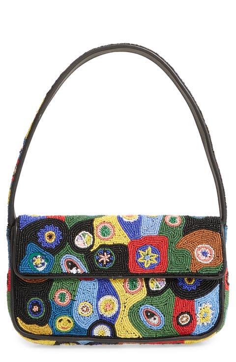 Tommy Beaded Shoulder Bag