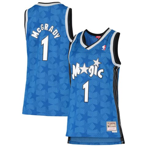 Women's Mitchell & Ness Tracy McGrady Blue Orlando Magic 2000/01 Hardwood Classics Swingman Jersey