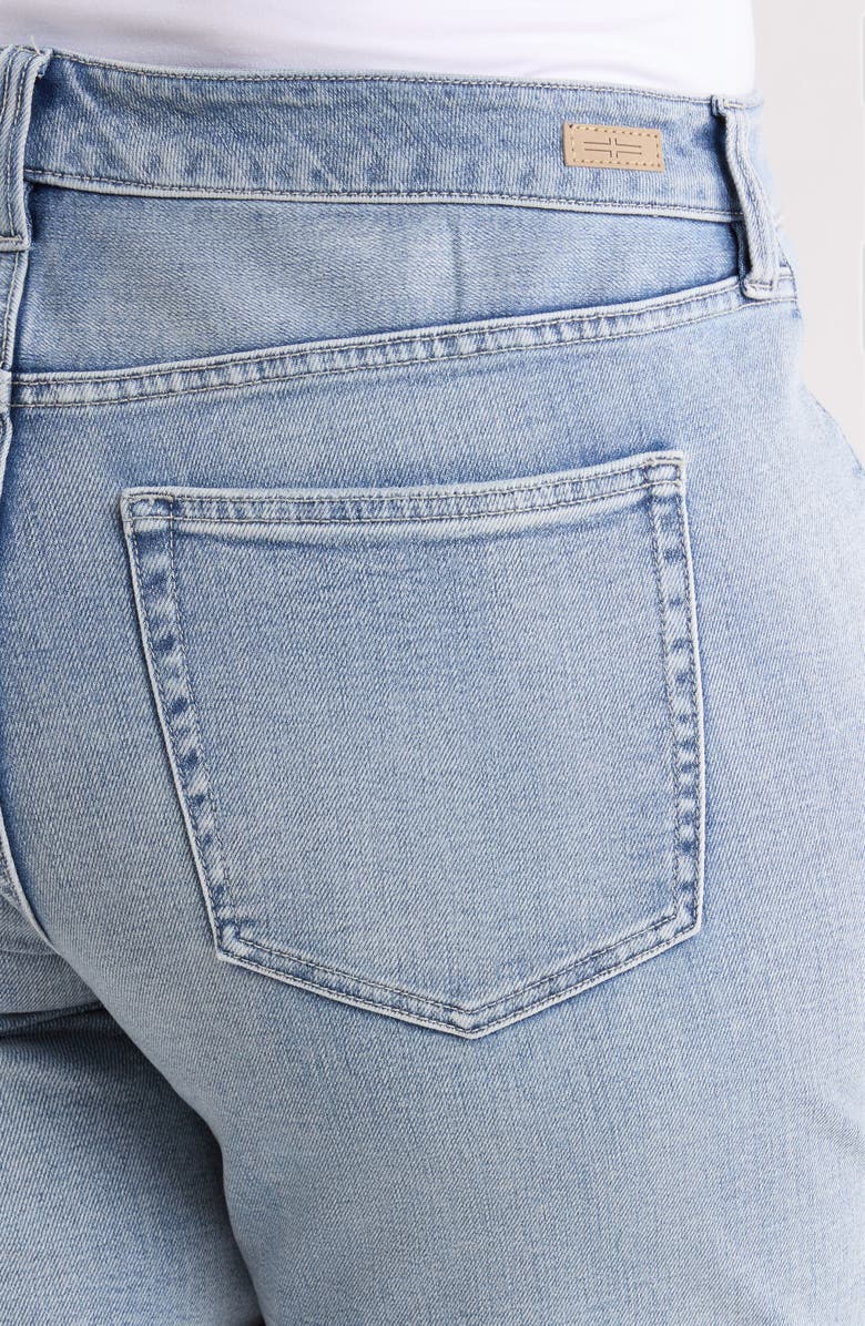 Liverpool Marley Cuffed Crop Girlfriend Jeans, Alternate, color, Cruise