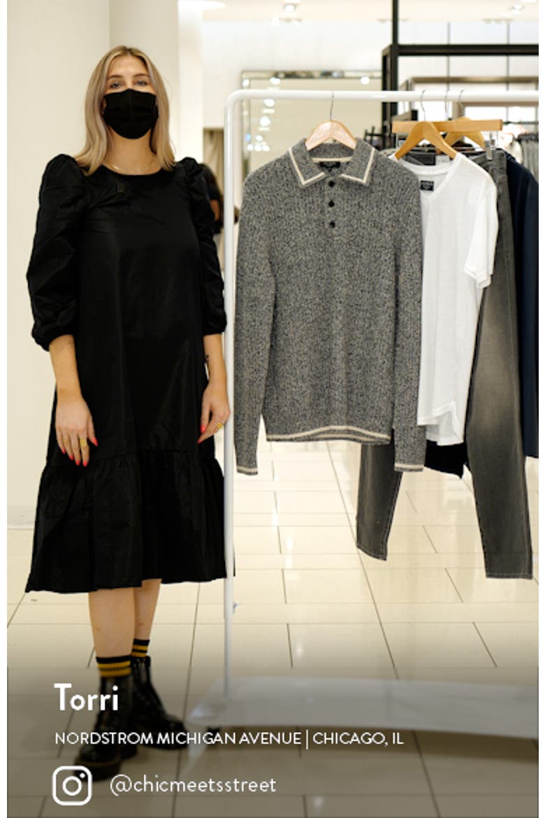 Tames Mouline Polo Sweater video