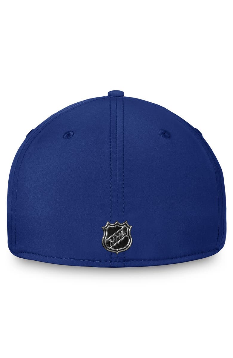 FANATICS Men's Fanatics Branded Blue Toronto Maple Leafs Authentic Pro Rink Flex Hat, Alternate, color,