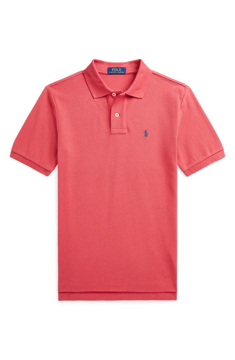 Ralph Lauren Kids' Solid Cotton Piqué Polo, Main, color, 