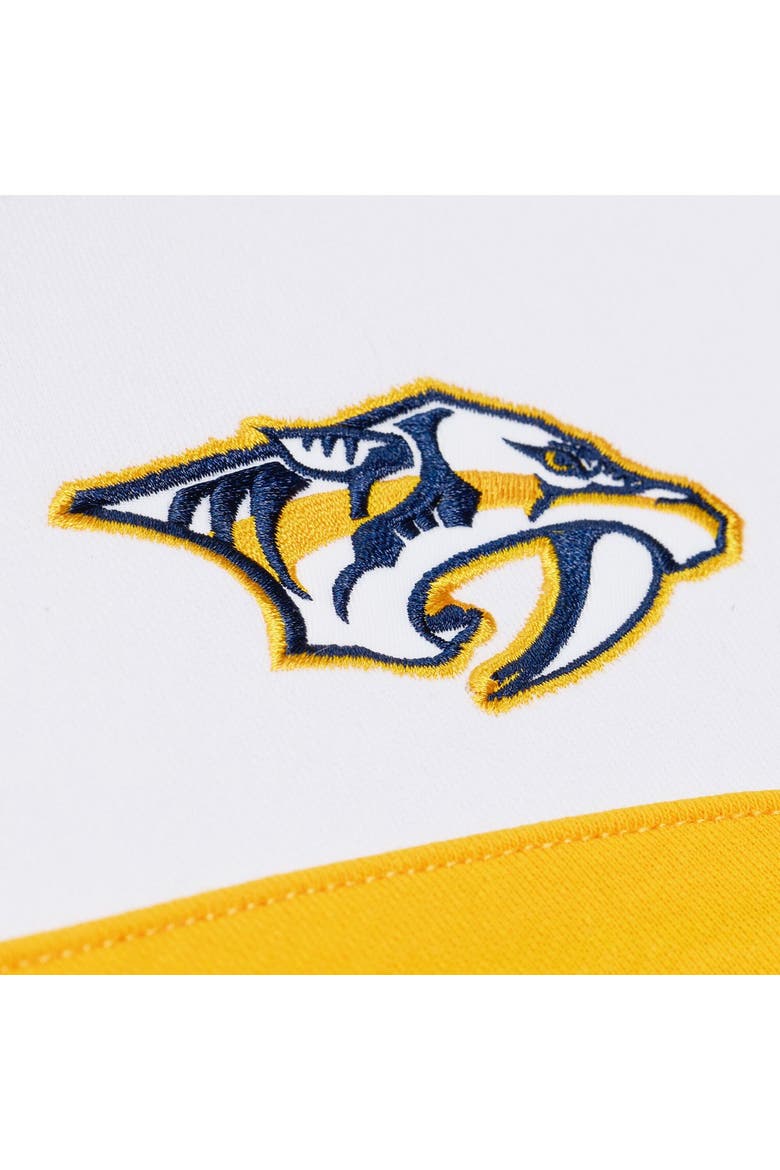 Men's Mitchell & Ness Navy Nashville Predators Head Coach Hoodie, Alternate, color, Navy