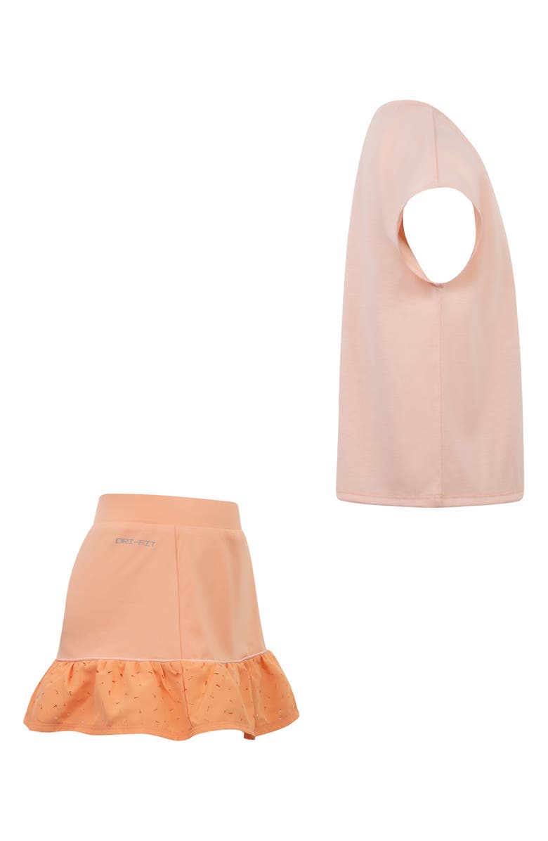 Nike Kids' Sunny Swoosh Graphic T-Shirt & Scooter Skort Set, Alternate, color, 