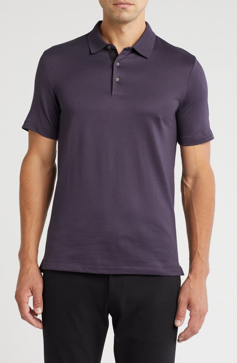 Theory Micro Jacquard Polo, Main, color, 