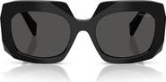Prada 55mm Square Sunglasses