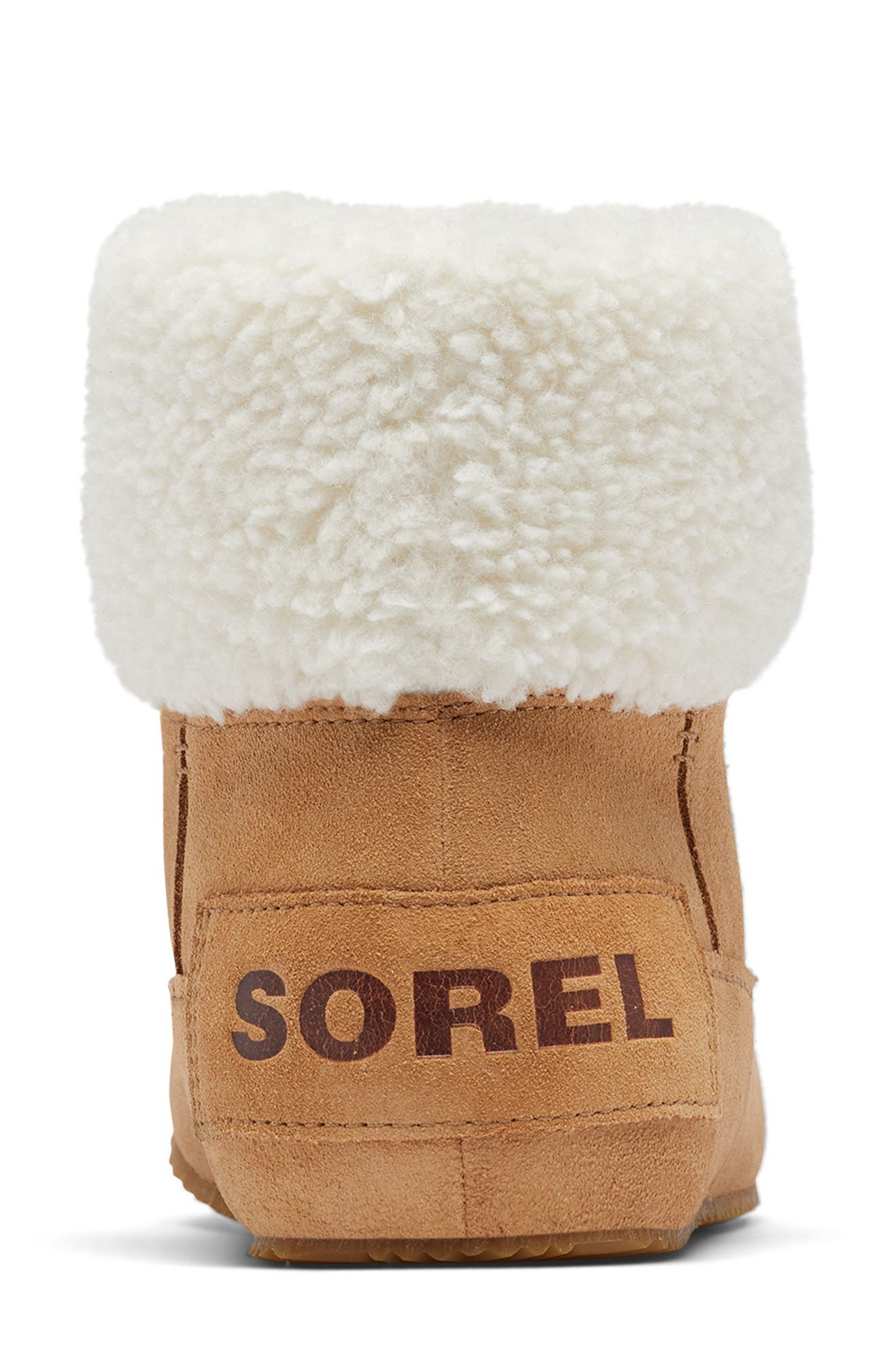 SOREL Go Stumptown Faux Fur Lined Bootie, Alternate, color, Tawny Buff/ Natural
