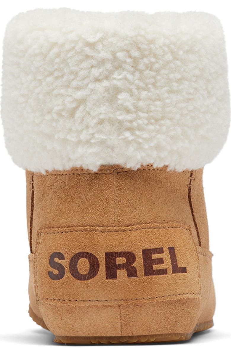 SOREL Go Stumptown Faux Fur Lined Bootie, Alternate, color, Tawny Buff/ Natural