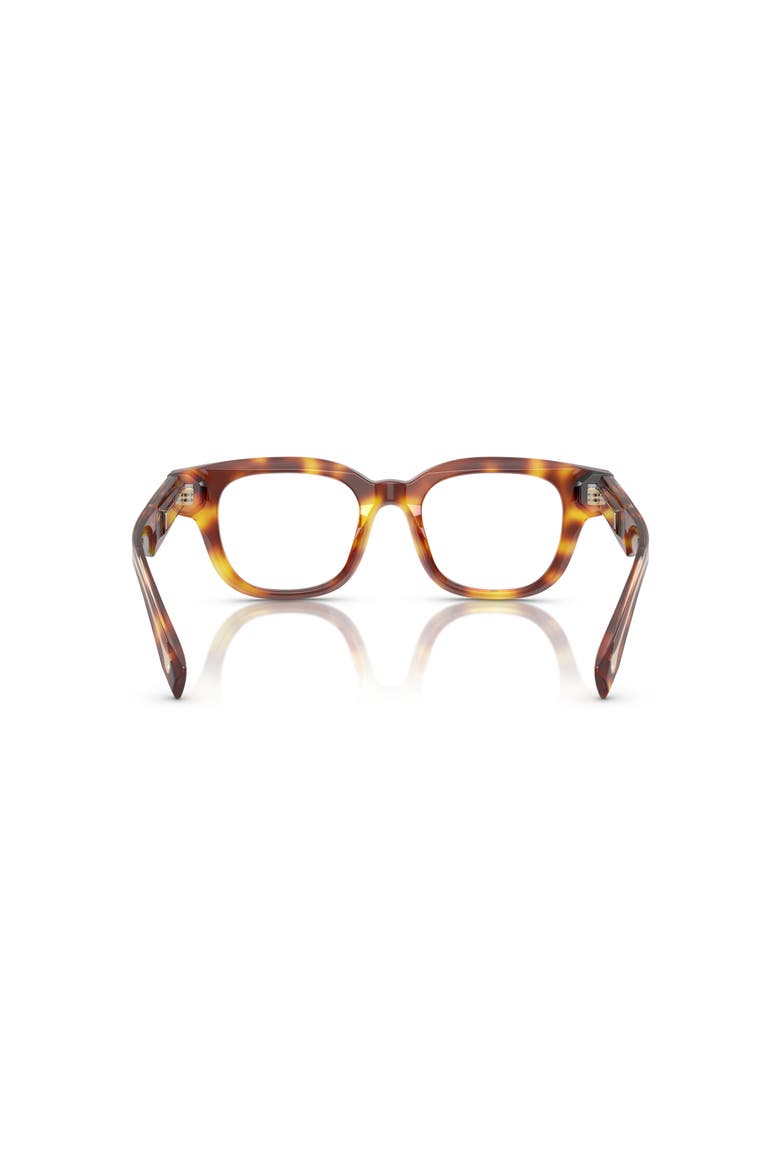 48mm Rectangle optical glasses, Alternate, color, Tortoise