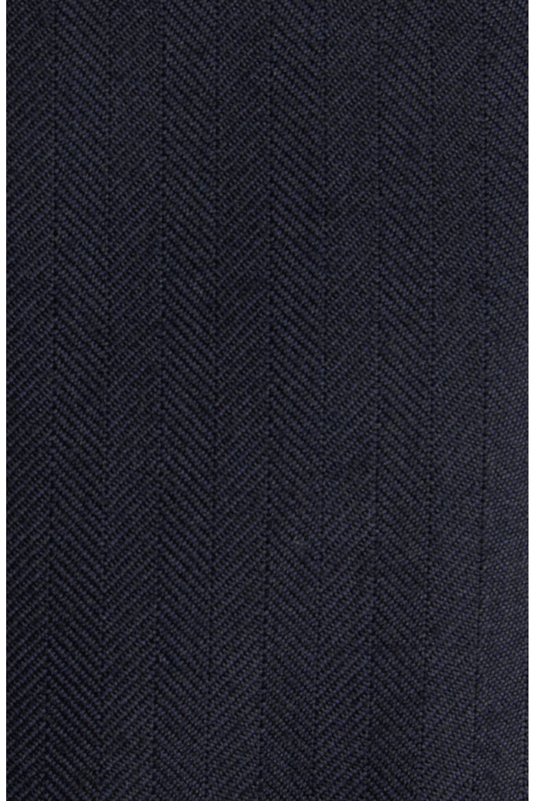 Barrysta Embroidered Herringbone Wool Jacket, Alternate, color, NAVY