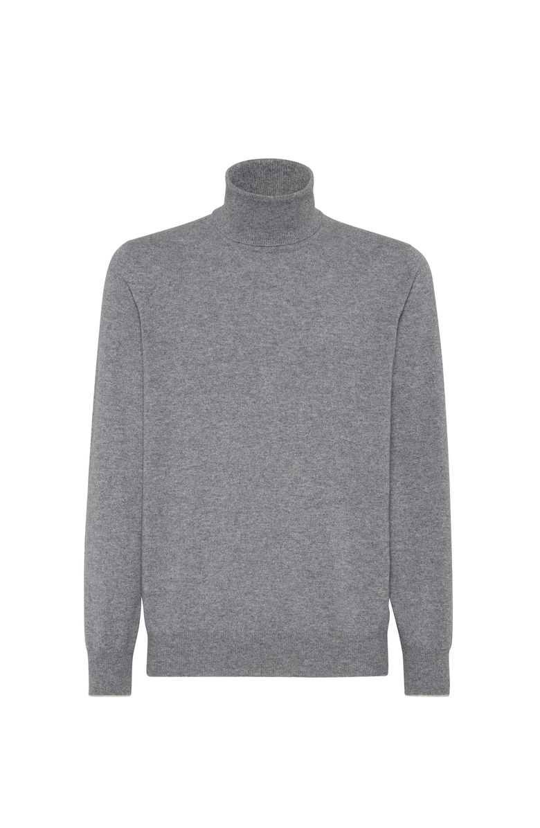 Brunello Cucinelli Turtleneck sweater, Main, color, Slate