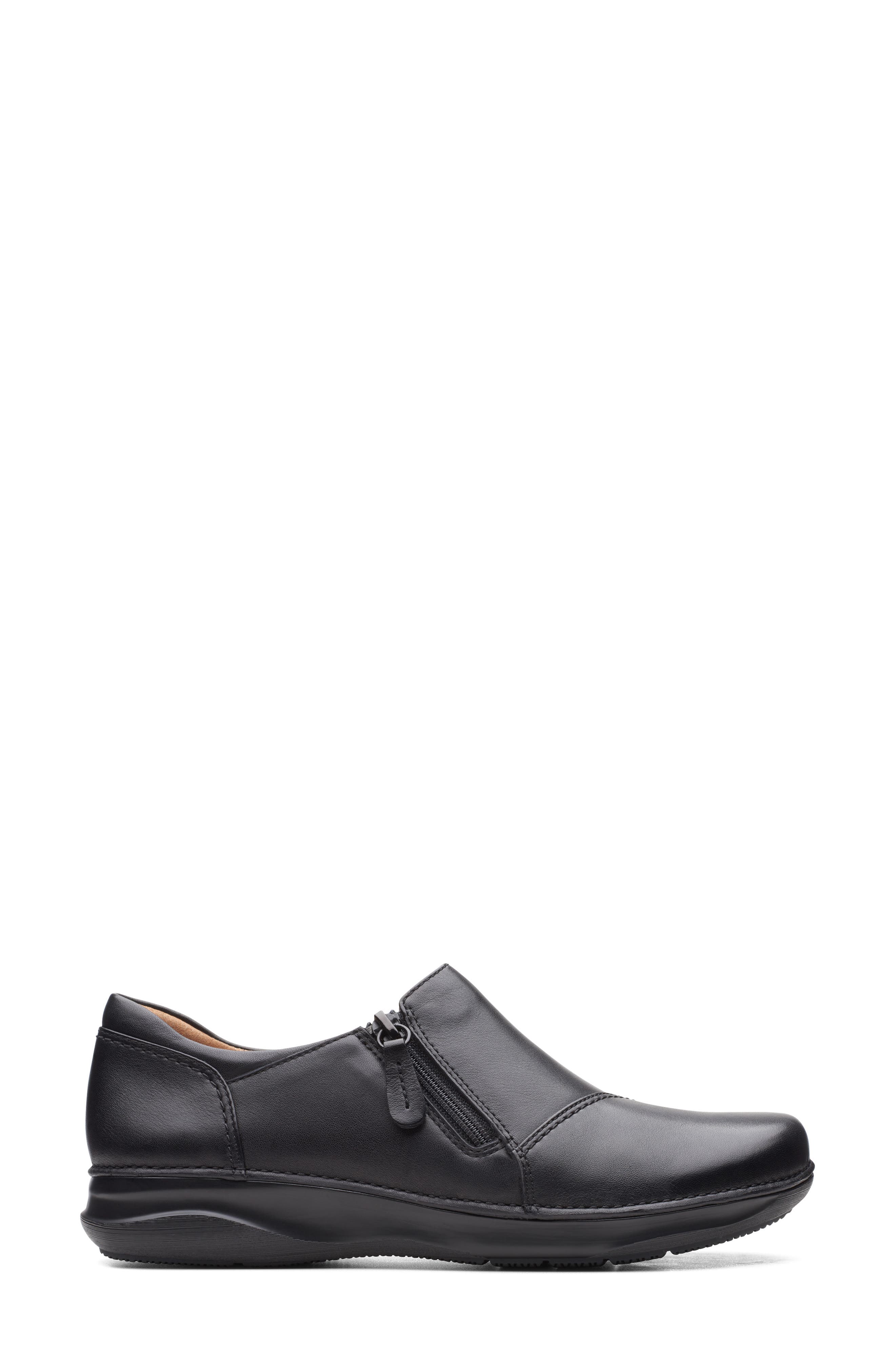 Clarks<sup>®</sup> Appley Zip Loafer, Alternate, color, 