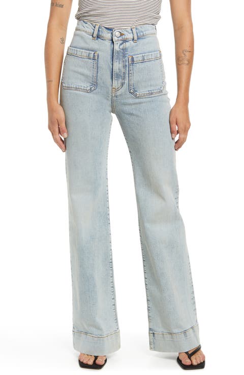 St. Monica High Waist Flare Jeans