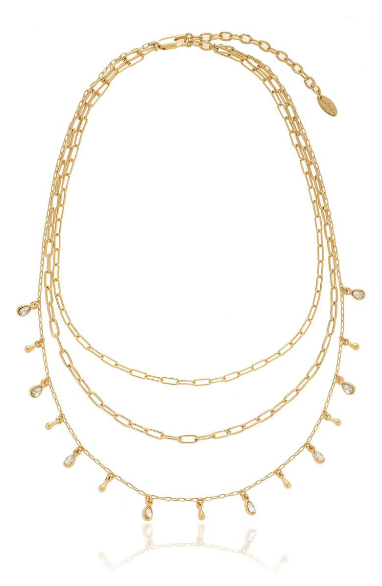 Ettika Layered Necklace, Alternate, color, Gold