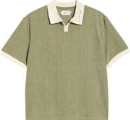 HONOR THE GIFT Pique Johnny Collar Polo